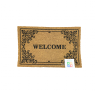 All Seasons 18" x 28" Hard Flock Coir Door Mat 